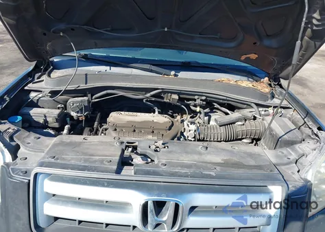 2007 Honda Pilot Ex-L из США, поврежденный, VIN 5FNYF186X7B003788